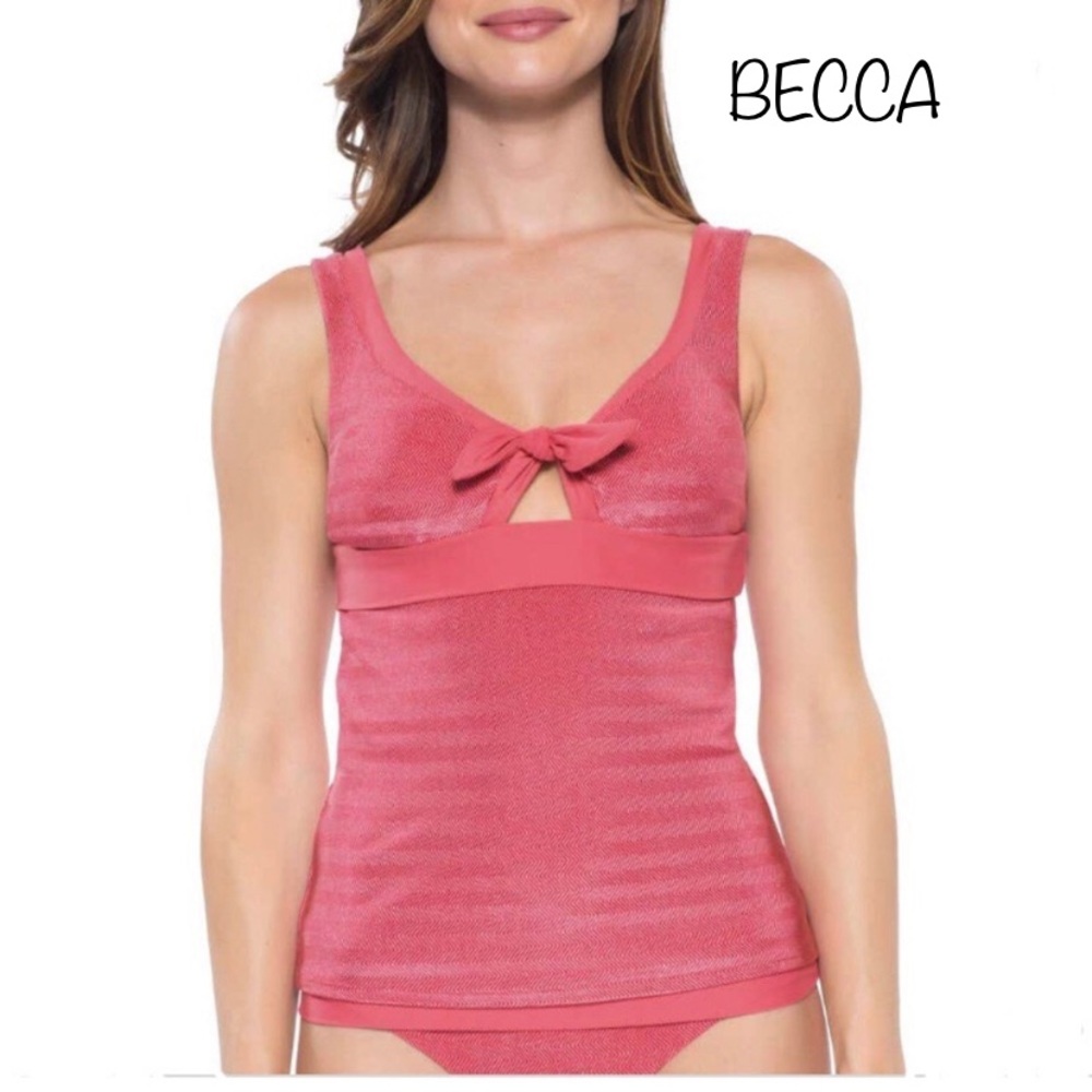 Canyon Mesa Tankini Top:  baked blush